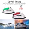 Yacht Navigation Light Waterproof LED Marine Sounding Light  Navigation Light Red and Green Marine Light 12V  24V  2 PCS