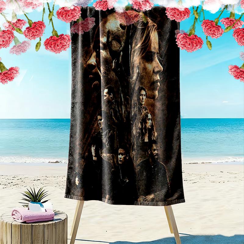 Survival Undead World beach towel beach Outdoor camping seaside swim quick-drying swim towel beach Comfort Outdoor picnic beach mat Fashion