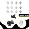 12 Pieces Football Boot Studs Directly Replace Aluminum Alloy Easy To Install Soccer Shoe for