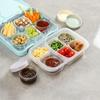 6pcs Glass Dipping Sauce Cup 70ml Salad Dressing Container Multipurpose Sauce Box  Condiment
