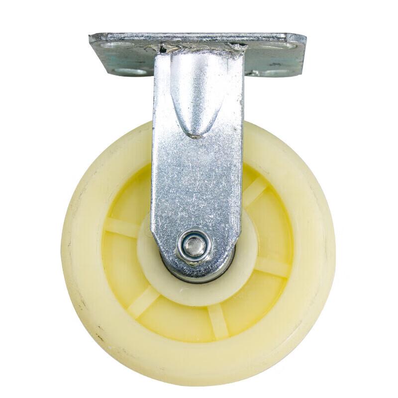 Haisidick HKC-64 White Thickened Nylon Industrial Caster Wheels