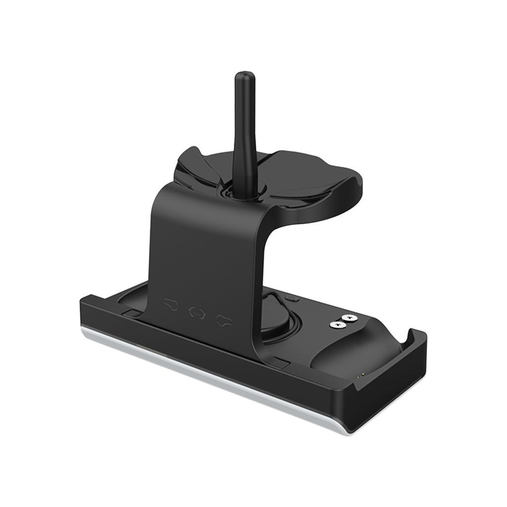 RGB Charging Station VR Headset Display Stand With LED Indicator Controller Handle Batteries Compatible For Meta Quest 3 Headset Controllers