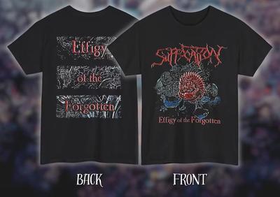 Suffocation – Effigy Of Forgotten Artwork dell'Album | Maglietta in Cotone Pesante Gildan