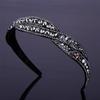 Hairband Shinny Crystal Cross Sweet Headband Korean Style Hair Hoop Rhinestone Girls Hair Hoop