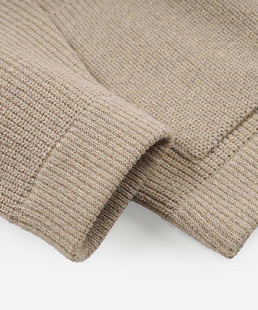 Frizmworks Ultra Heavyweight Zip Up Cardigan _ Oatmeal