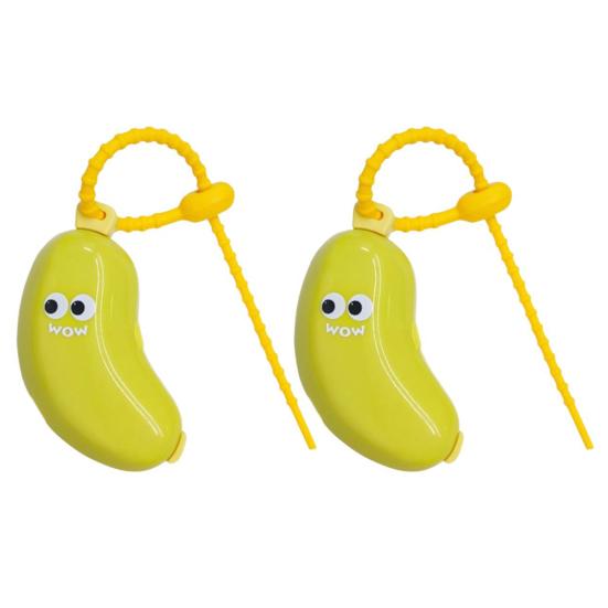 Travel Toothbrush Protector Banana Toothbrush Head Cover with Toothpaste Case Reusable Toothbrush Holder for Electric Manual Toothbrush Camping