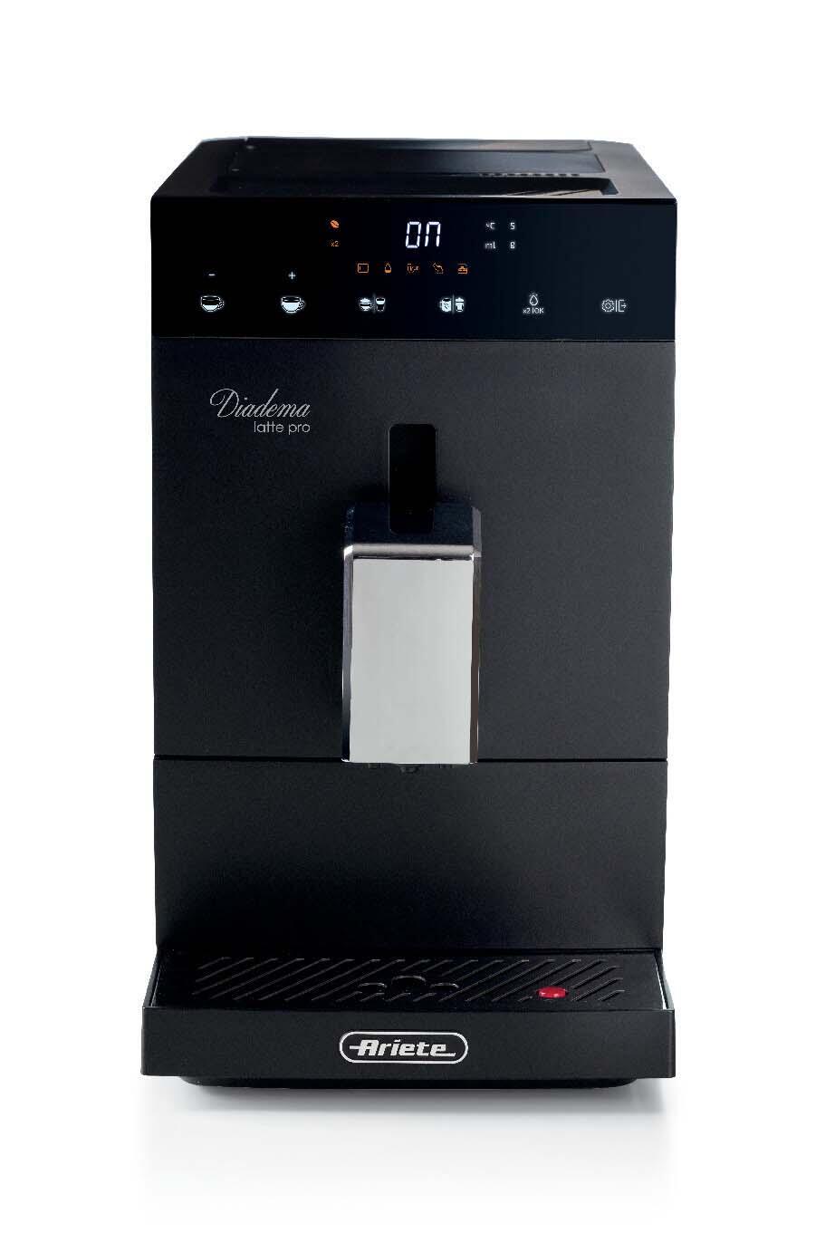 Ariete Schwarz Kaffeemaschine Diadema Mit Integriertem Milchbehälter - Bild 5