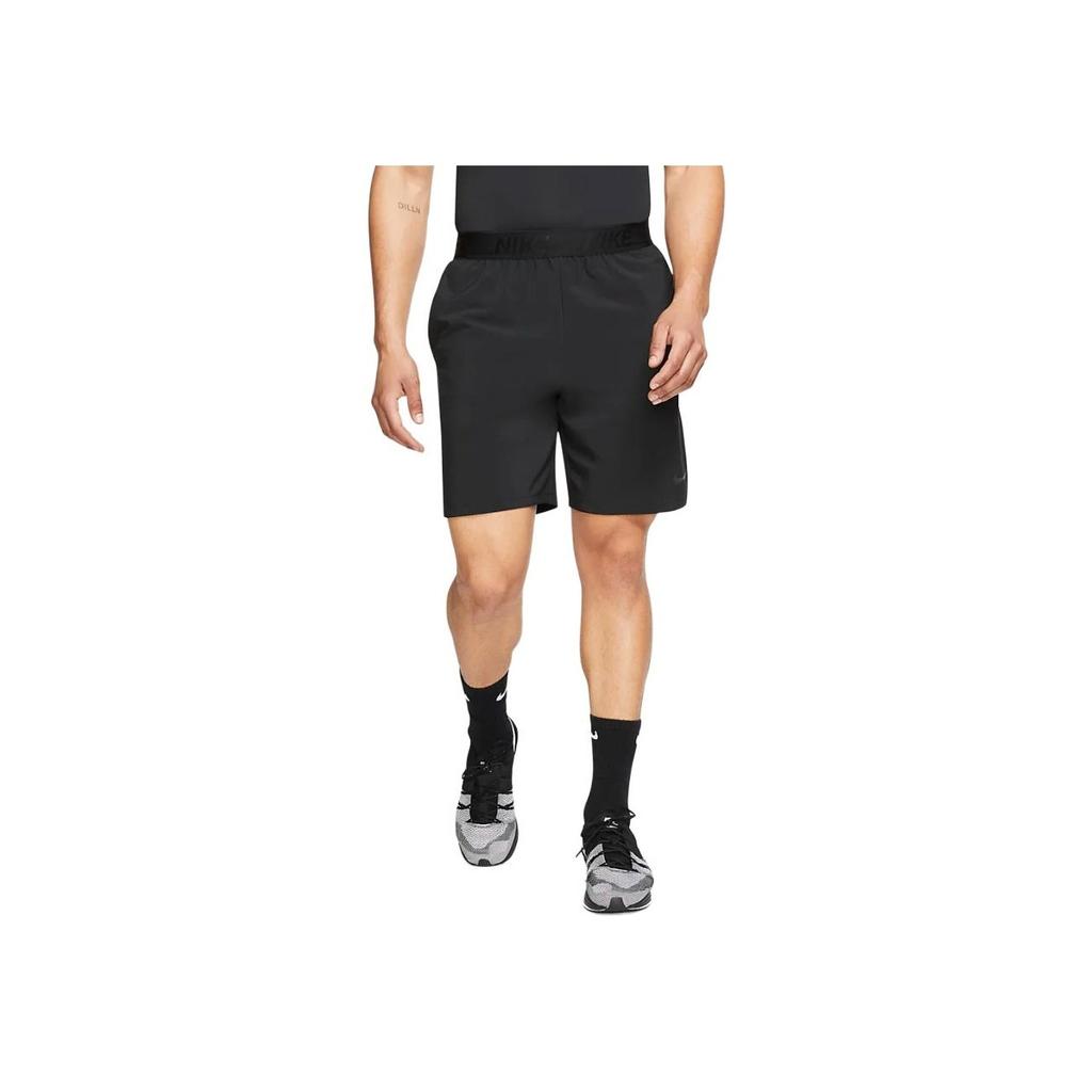 Nike Solid Color Elastic Waist Sports Shorts Men Bottoms Black CT8464-010