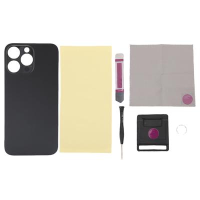 Phone Rear Glass Cover Replacement for 14 Pro Max Phone Back Glass Panel with Adhesive Repair Tools