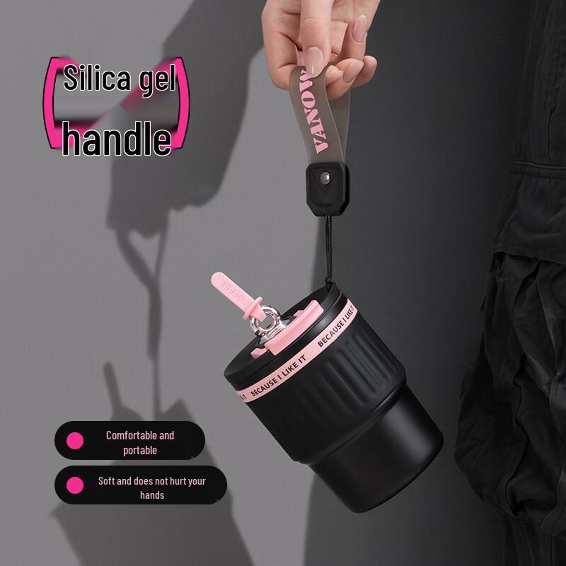 Vanow 316 Stainless Steel Insulated Coffee Tumbler with Straw