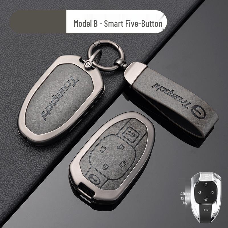 Metall-Schlüsselanhänger Kompatibel mit Trumpchi GS4, GS3, GS5, GA6, GA3, GA4