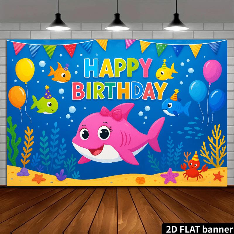 2D flat surface 1-piece outdoor garden birthday party backdrop suitable for families offices and outdoors