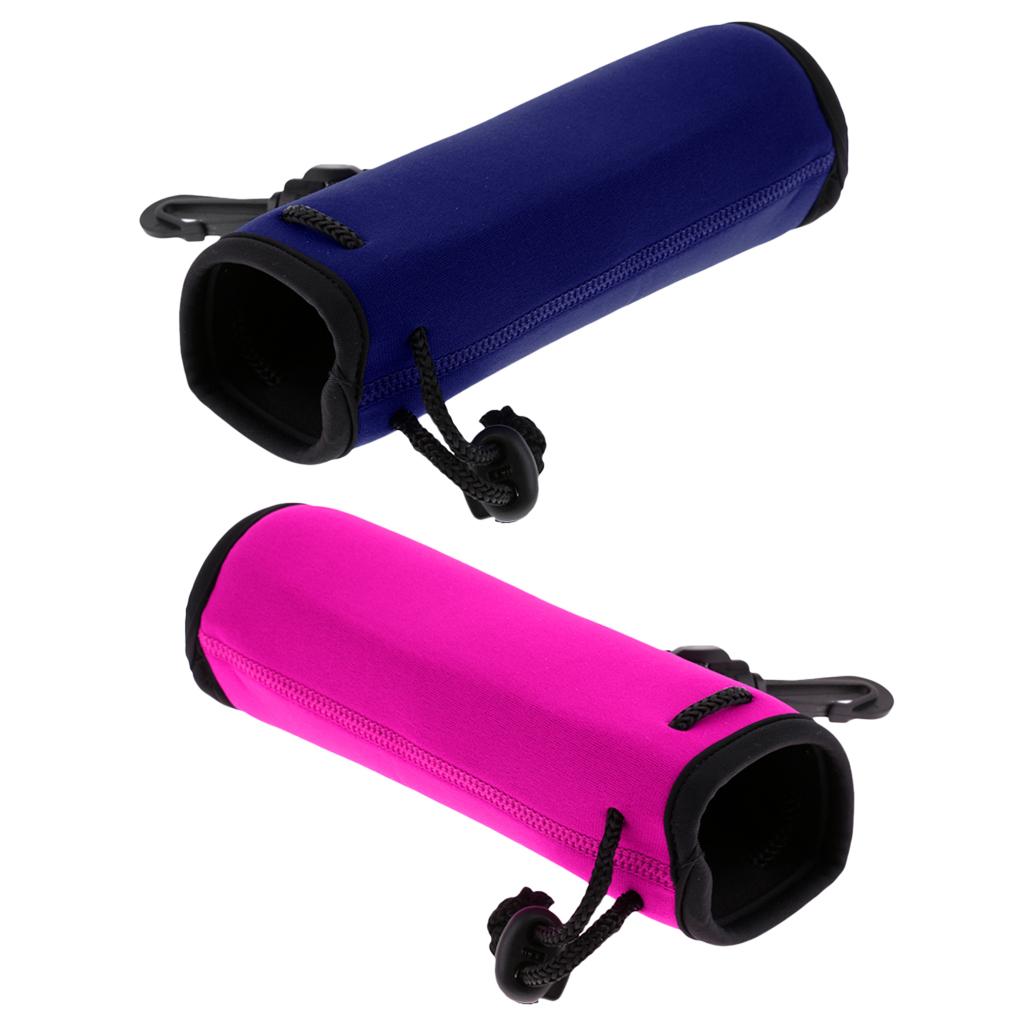 two water Bottle Holder, Insulated Neoprene Cooler Cover Sleeve Tote Bag for Kids