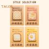 Bread Shaped Sticky Notes 30 Sheets Loaf Design Premium Paper Reminder Sticky Notes Smooth Writing Notepads