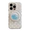 Dopamine Polka Dot Magnetic Stand Case for iPhone 17/16 Pro Max/15/14 - Premium Feel