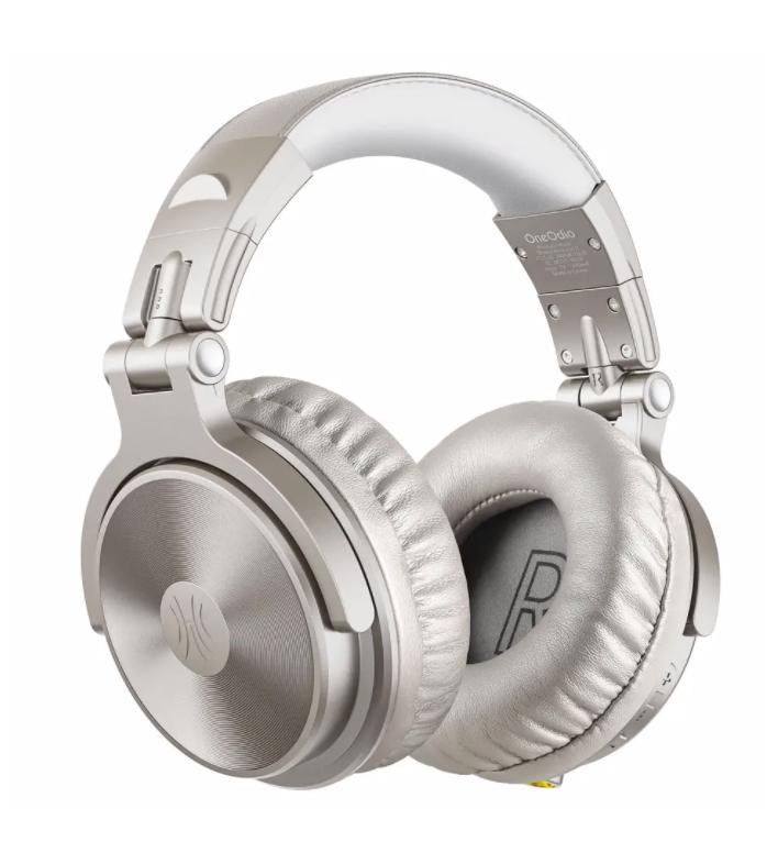 Oneodio Pro C Kabellose Kopfhörer 110H Wiedergabezeit, Bluetooth 5.2, Faltbare Bequeme Passform, Tiefbass Stereo-Kopfhörer mit Mikrofon