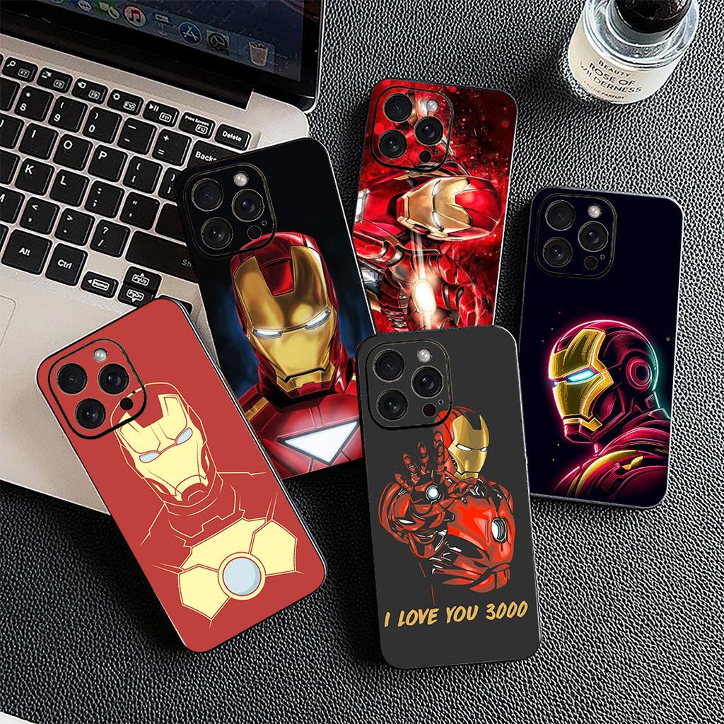 Cover for OPPO A80 A18 A16 A40 A17 A15 A38 A78 A79 A54 A57 A12 A60 4G 5G Casing Phone Case IronMan Marvel Hero Iron Man