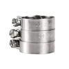 304 Stainless Steel Mini Hose Clamp for Water Pipes, Screw-Tightened Band Clip
