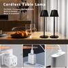 Nordic LED Table Lamp 3 Color Desktop Night Light Bedside Creative Ambient Light Bedroom Decoration Bar Coffee Shop Simple Decor