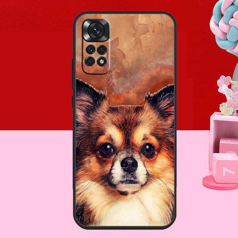 Cartoon Chihuahua Dog Case For Xiaomi Redmi Note 13 12 11 10 14 15 Pro Plus Redmi 15 C 14C 10C 12C 13C Soft Cover