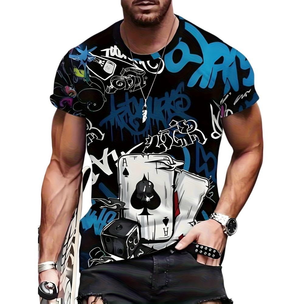 Summer New Men s Fun Personalized T-shirt 2XS