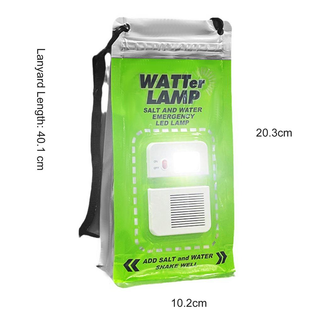 Protection Salt Water Lamp Battery Free Emergency Lighting