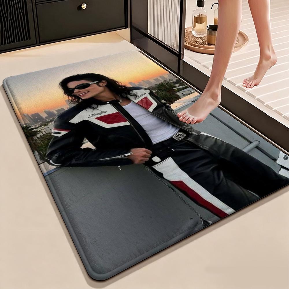 Michael Jackson History World Tour Indoor Rug Nonslip Durable Carpet For Bathroom Kitchen Home Decor New Year Gift