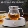 Nishida Teapot & Mugs (2 or 4-Piece Set), Heat-Resistant Glass with Strainer, Dishwasher Safe, Stylish, Simple, Nordic Design, Gift, Pitcher, Water Ju
