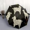 1pc Llama Sprinkle Automatic Open/close, All-Season Portable Folding Umbrella, Travel, Everyday, Formal Events - Compact Luxury Parasol, Outdoor Acces