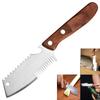 Multi-Functional Vegetable Peeler For Kitchen, With Wooden Handle And Bottle Opener, Comfortable And Non-slip Handle Stainless