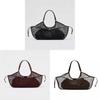 Girl Boss Nylon Large Capacity Retro Tote Bag For Daily Commuting And Casual Use