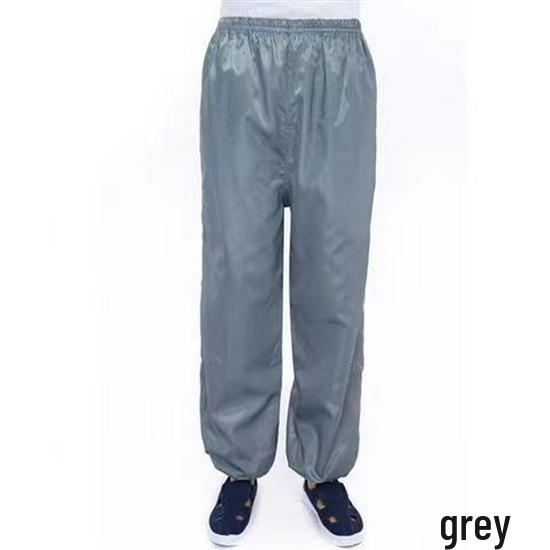 Unisex Dünne Antistatische Staubdichte Hose mit Taschen - Waschbare Schutzkleidung für Reinräume