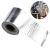 High Temperature Resistant Exhaust Pipe Insulation Tape Fiberglass Aluminum Foil Tape 1 Roll Of Car Heat Protection Foil Film