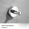 304 Stainless Steel Wall-Mounted Clothes & Towel Hook for Bathroom, Kitchen, Hotel.