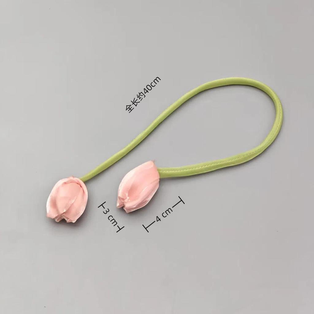 Langes Band Doppelseitig Blütenknospe Tulpe DIY Ornamente Kopfschmuck & Vorhang Zubehör