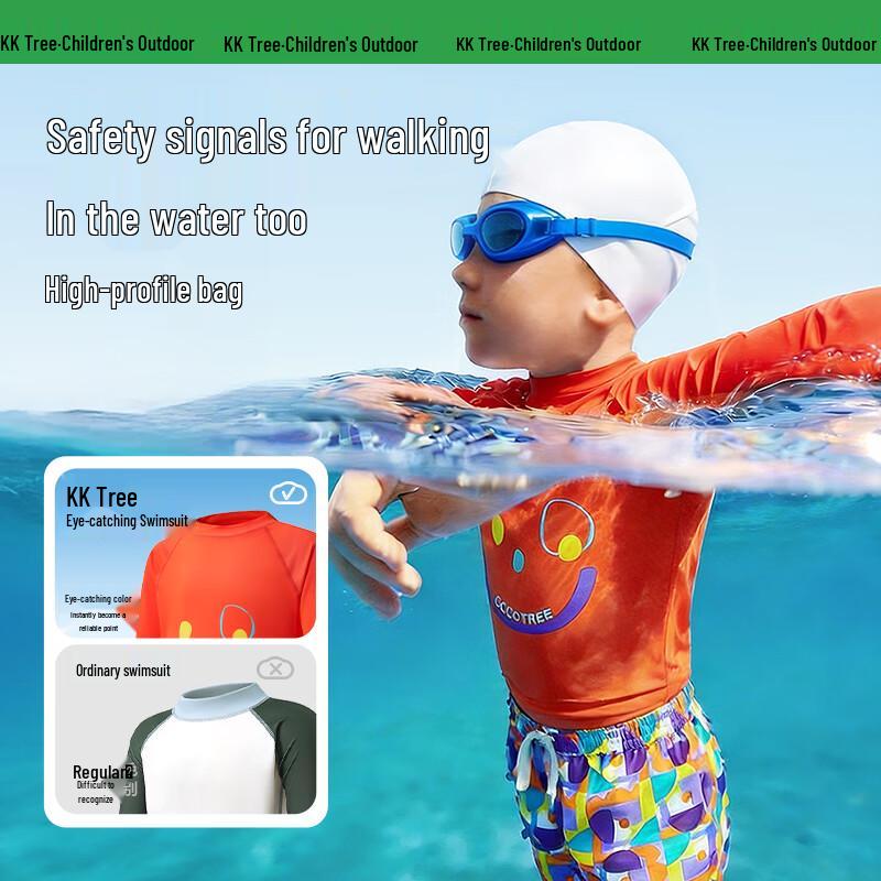 Kocotreekk Kids' UV Protection Long Sleeve Swim Set