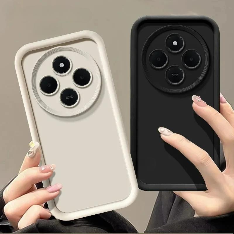 Soft TPU Case for Xiaomi Redmi Note 14 Pro Plus 14C Fundas Candy Color Silicone Phone Cover