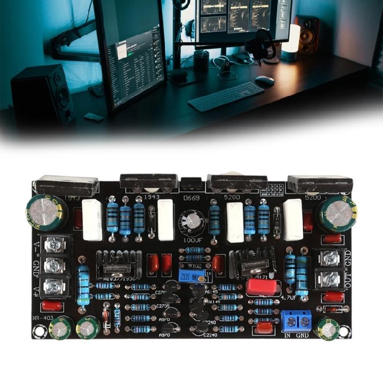 Hochstrom Mono Audioverstärkermodul 200W Design mit geringen Verzerrungen Weite Spannungskompatibilität