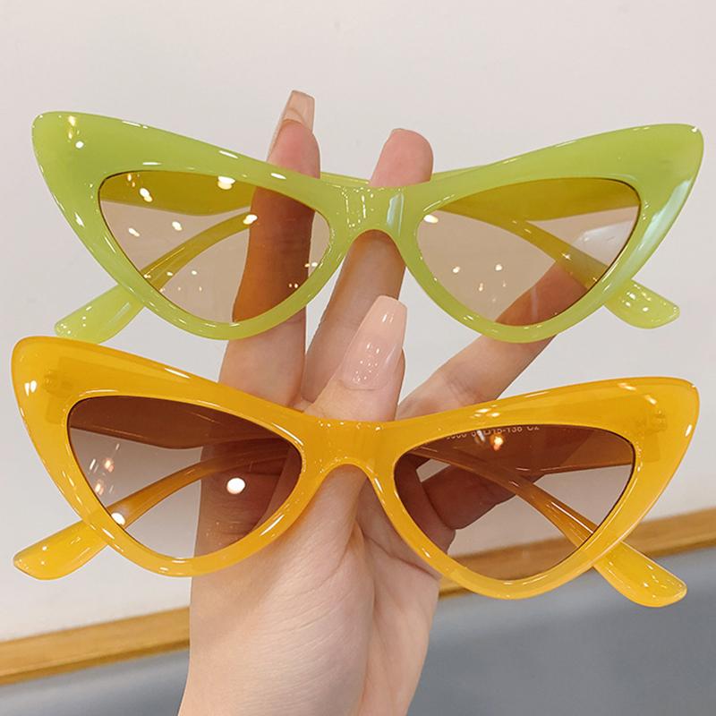 Fashion Vintage Cat Eye Sunglasses Women Luxury Brand Designer Punk Sun Glasses Sexy Ladies Shades UV400