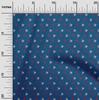 oneOone Cotton Flex Fabric Hash Sign Kasuri Print Fabric BTY 40 Inch Wide