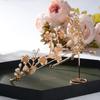 Bridal jewelry Baroque bridal crown retro headdress pearl hairpin wedding dress accessories