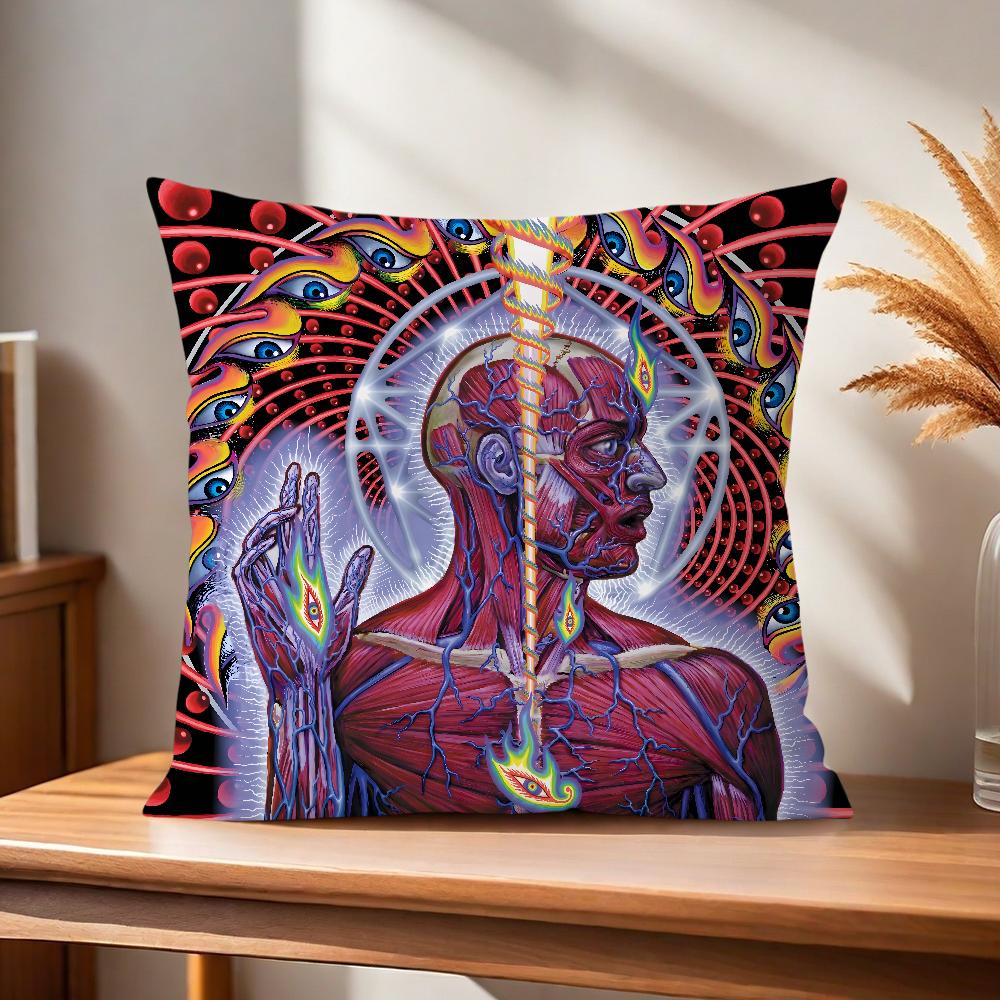 Comfortable soft art Pillow Gray Case for Sofa Living Room Home office A-Alex Decor and Protective Covers
