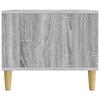 Coffee Table Grey Sonoma 90 x 50 x 40 cm Engineered Wood