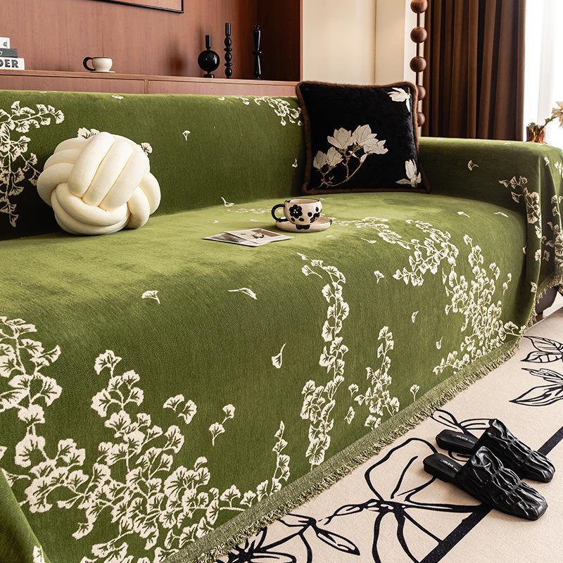 

Премиальный чехол для дивана Chenier всесезонный универсальный ретро подушка для сиденья, всеобъемлющее полотенце для дивана с защитой от царапин кошек 180*260cm