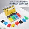 2:1 Heat Shrink Tubing Kit, Multi Size Colors Boxed Heat Shrink Tubing Assorted Sleeving Tube Wrap Cable Wire Kit for DIY (1, 750PCS)