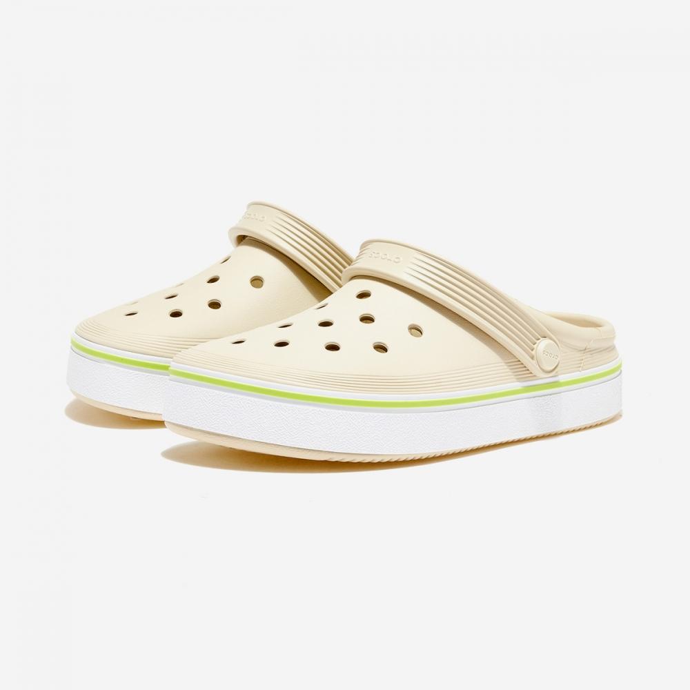 Crocs Off Coat Clogs Crs208371 Bone