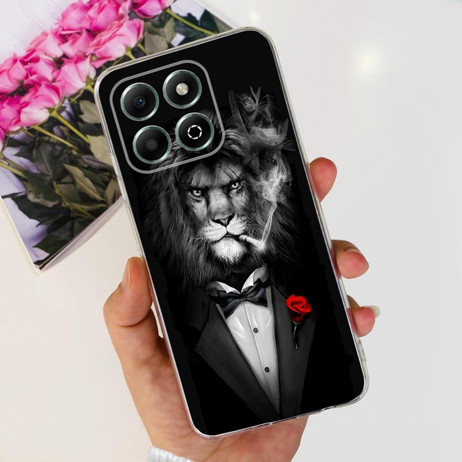 For Honor X6b Case JDY-LX1 JDY-LX2 Stylish Painted Cover Soft Silicone Shell For Honor X6b X 6b HonorX6b Phone Case 6.56'' Coque