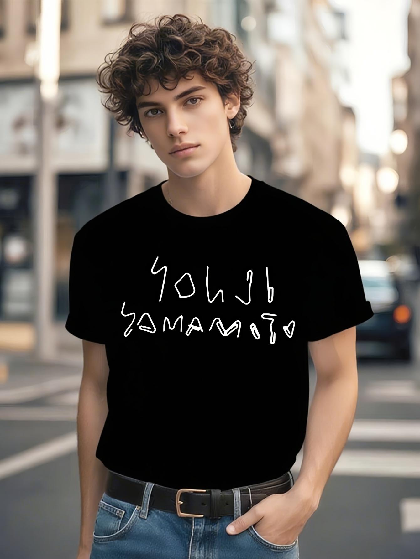 Yamamoto Graphic Tshirt Graphic Tshirt - Minimalist Black... S