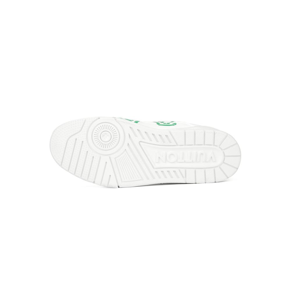 Louis Vuitton Lv Trainer Sneakers 'White Green' 1AAGXF