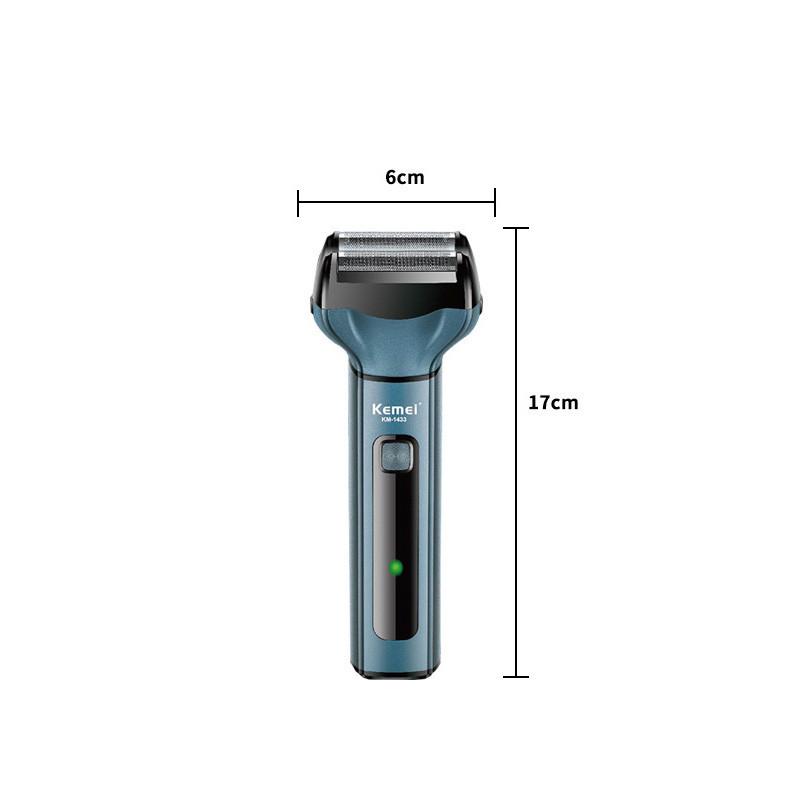 Kemei Km-1433 Multi-functional Usb Shaver Trimmer For Men Wet And Dry Shaving